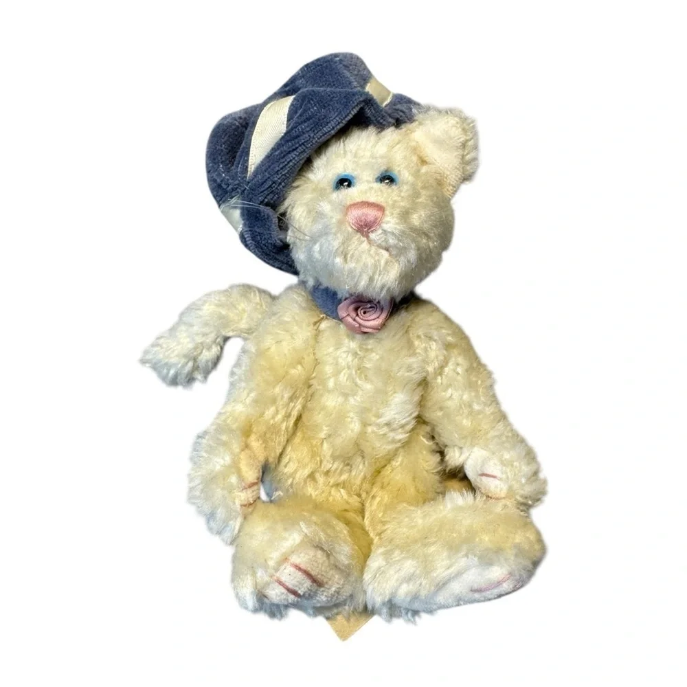 NWT New Vintage 1990 Boyds Bear Claudine de la Plumtete Kitty Cat